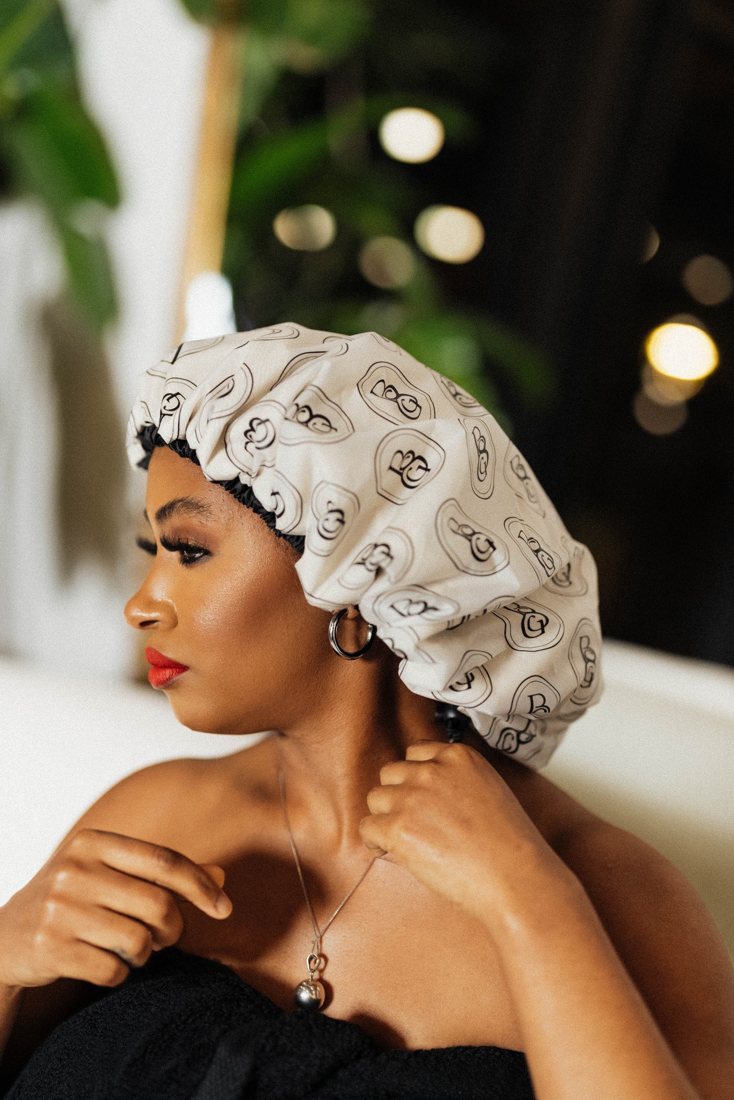 Premium Adjustable Shower Cap